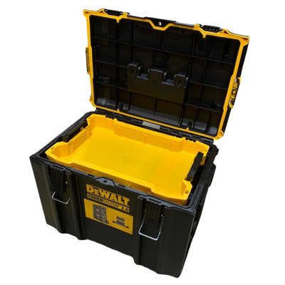Dewalt Tough System 2.0 DS300 Stackable Organiser Toolbox Case + Shallow Tray