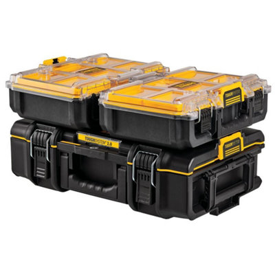 Dewalt Tough System 2.0 DWST83392-1 Half Width Deep Tool Organiser + 6 Inserts