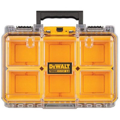 Dewalt Tough System 2.0 DWST83392-1 Half Width Deep Tool Organiser + 6 Inserts