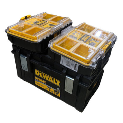 Dewalt Tough System DS300 Stackable Case Tool Box 2x 1/2 Width Deep ...