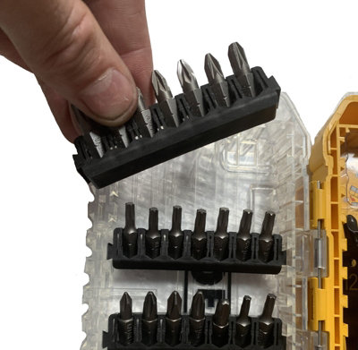Dewalt Toughcase Extreme Torsion 82 Pc Screwdriver Flat Spade Brad ...