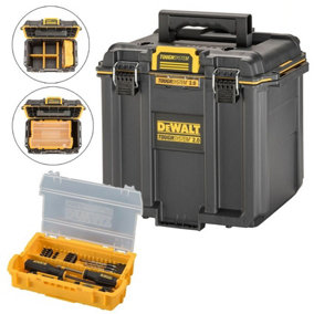 Dewalt Toughsystem 2.0 DWST08035-1 Half Width Deep Tool Box Divider + Tough Case