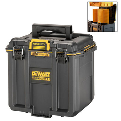 DeWalt TOUGHSYSTEM 2.0 Half Width Deep Toolbox for Ultimate Tool Protection