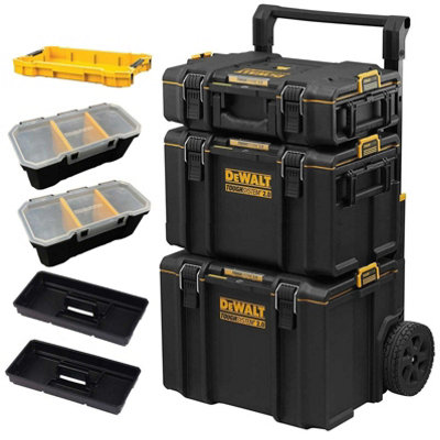 Dewalt Toughsystem 2 DS450 Mobile Tool Trolley DS400 + DS166 + DWST83407-1