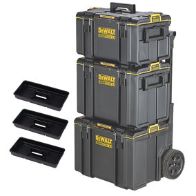 Dewalt Toughsystem 2 DS450 Rolling Mobile Tool Storage Box Trolley DS400 + DS300