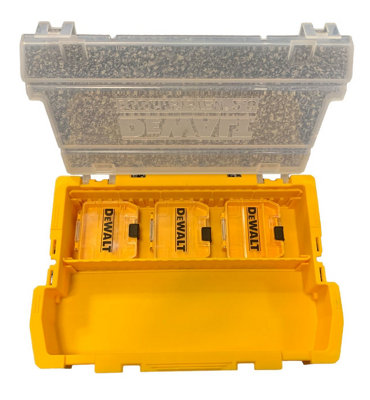 Dewalt Toughsystem 2 DWST08035-1 Half Width Deep Tool Box Divider +25pc Bit Set