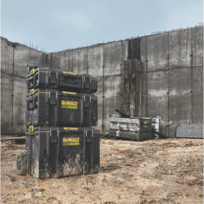 Dewalt Toughsystem DS450 Rolling Mobile Tool Storage Box Trolley + 2 Drawer Unit