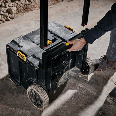 Dewalt Toughsystem DS450 Rolling Mobile Tool Storage Box Trolley + 2 Drawer Unit