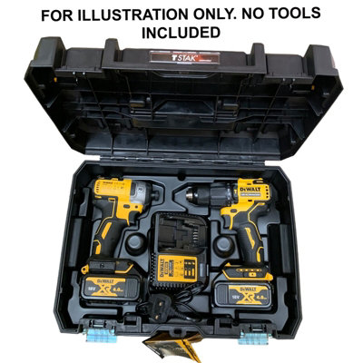 DeWalt TSTAK Case (No Inserts) - TSTAK II