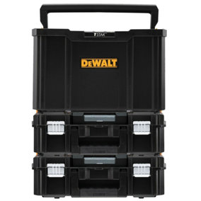 Dewalt Tstak Tool Carry Open Tote Tool Box Carrier TStak II Case - Triple Pack