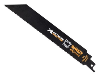 DEWALT - XR Metal Reciprocating Blade 203mm 14/18 TPI Pack of 5