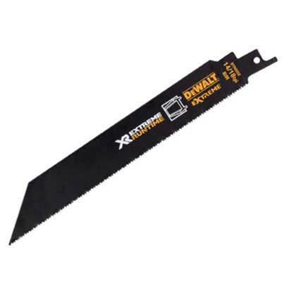 DEWALT - XR Metal Reciprocating Blade 203mm 14/18 TPI Pack of 5