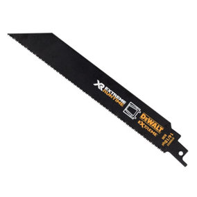 DEWALT - XR Metal Reciprocating Blade 203mm 14/18 TPI Pack of 5