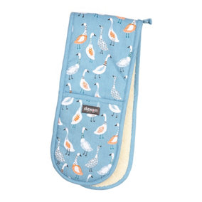 Dexam Giggling Geese Double Oven Glove