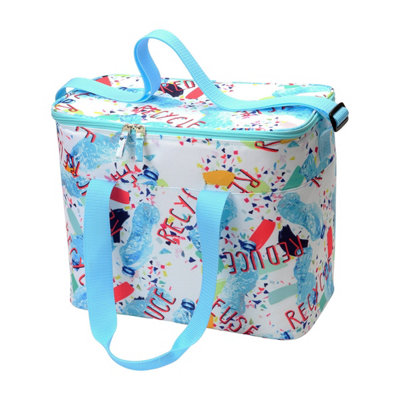 Dexam Reuse Reduce Recycle RPET Foldable Cool Bag | DIY at B&Q