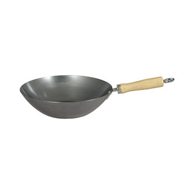 Dexam Swift Spice 27cm Carbon Steel Wok