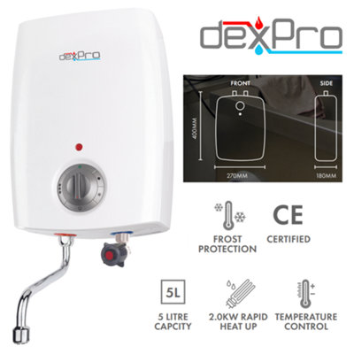 Dexpro 5L Oversink Vented Water Heater 2.kW | DIY at Bu0026Q