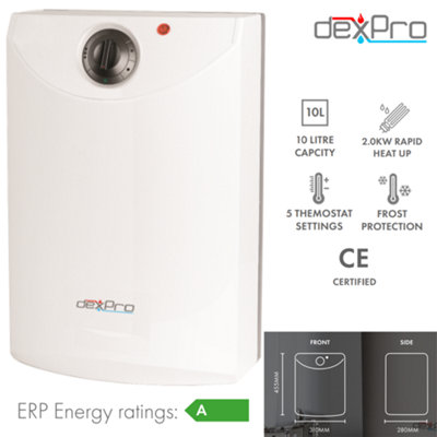Dexpro Standalone Delux Stainless Steel Water Heater | DIY at Bu0026Q