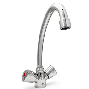 Dexpro Vented Mixer Tap & Hoses 3/8 fitting