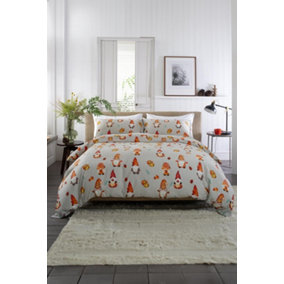 Deyongs Autumn Gonks 200 Thread Count Cotton Rich Duvet Cover Set