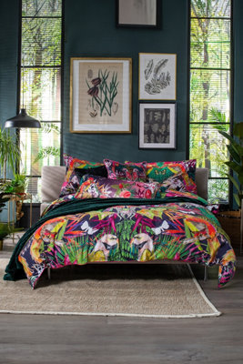 Deyongs Birds of Paradise 100% Cotton 200 Count Duvet Set