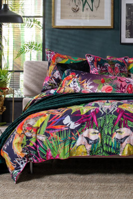 Deyongs Birds of Paradise 100% Cotton 200 Count Duvet Set