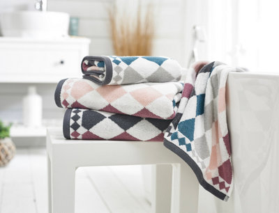 Deyongs Bliss Diamond Jacquard Towels Price Comparisons | Compare The Build