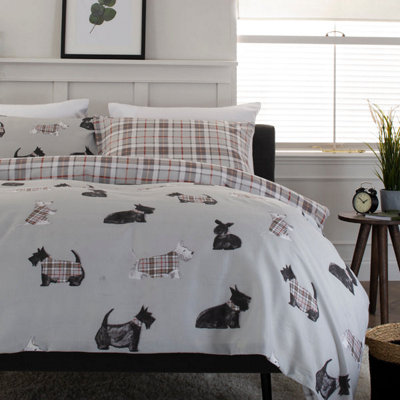 Scottie dog 2025 duvet cover