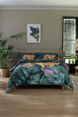 Deyongs Cheetah Digital Printed Soft 100% Cotton Duvet Set