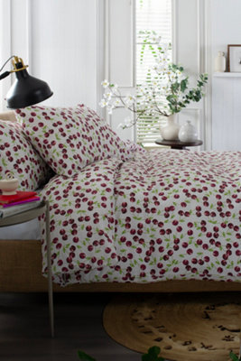 Deyongs Cherry Baby  200 Thread Count Cotton Rich Duvet Cover Set