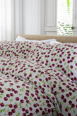 Deyongs Cherry Baby  200 Thread Count Cotton Rich Duvet Cover Set