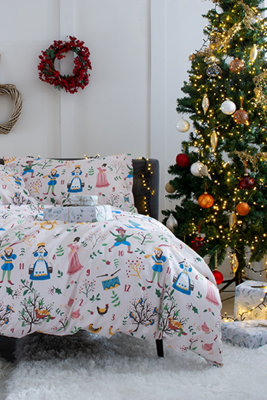 Deyongs Christmas 12 Days Bedlinen Duvet Sets Multi