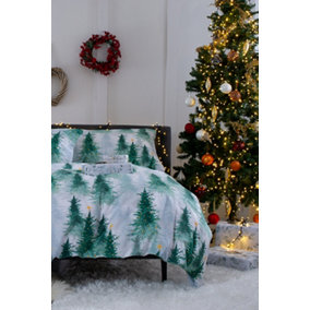 Deyongs Christmas Tree Bedlinen Duvet Sets Green