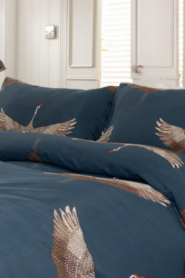 Deyongs New Stork 200 Thread Count Cotton Rich Reversible Duvet Cover Set