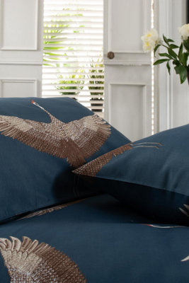 Deyongs New Stork 200 Thread Count Cotton Rich Reversible Duvet Cover Set