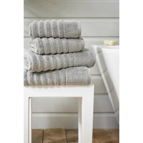 Deyongs - Ripon 600gsm Zerotwist Cotton  Hand Towel Grey