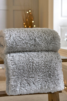 Deyongs faux fur discount throw