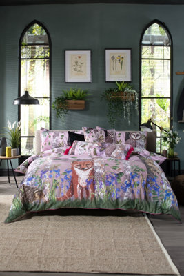 Deyongs The Forest At Twighlight 100% Cotton 200 Count Duvet Set
