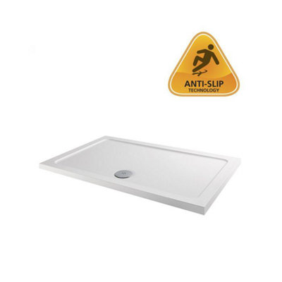 Dezine 1000 x 700mm A/S Rectangular Shower Tray