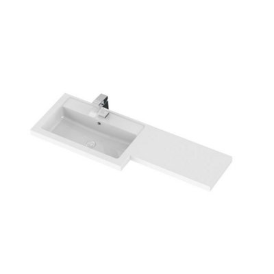 Dezine 1000mm LH L Shape Basin and Worktop