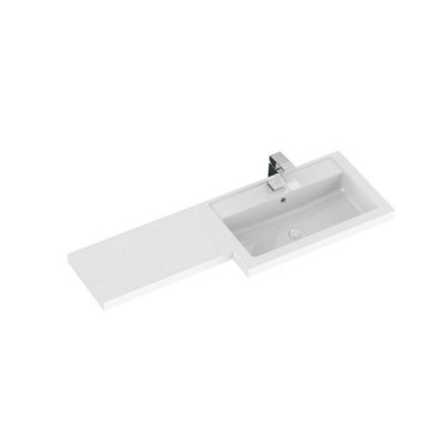 Dezine 1000mm RH L Shape Basin and Worktop