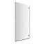 Dezine 5mm Straight Shower Bath Screen with Wall Hinges