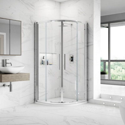 Dezine 8mm, 900mm x 900mm Quadrant Enclosure Price Comparisons | Compare The Build