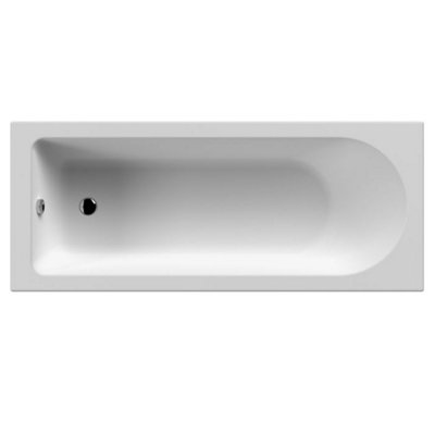 Dezine Alto 1700 x 750mm Reinforced Single Ended Bath Price Comparisons | Compare The Build
