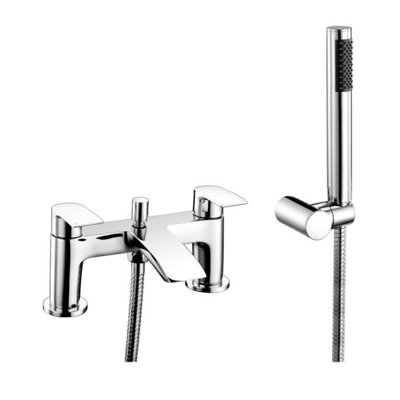 Dezine Amur Bath Shower Mixer Deck Mounted Price Comparisons | Compare The Build