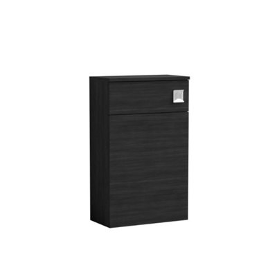 Dezine Avon 500mm Charcoal Black WC Unit Price Comparisons | Compare The Build