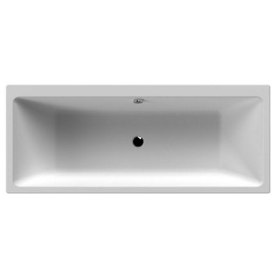 Dezine Cubo 1800 x 800mm Thin Edged Double Ended Bath Price Comparisons | Compare The Build