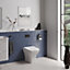 Dezine Cubo Back To Wall Toilet with Soft Close Seat