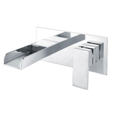 Dezine Danube Wall Mounted Basin Mixer