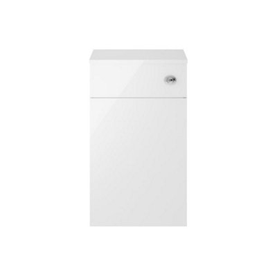 Dezine Hamble 500mm Gloss White WC Unit Price Comparisons | Compare The Build
